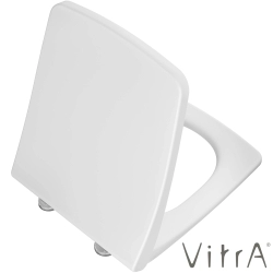Vitra - Vitra Metropole Slim Klozet Kapağı, Yavaş Kapanır, Mat Beyaz