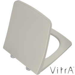 Vitra - Vitra Metropole Slim Klozet Kapağı, Yavaş Kapanır, Mat Bej