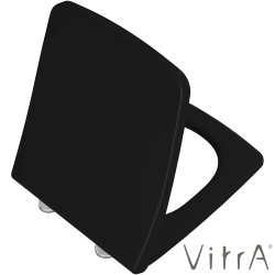 Vitra - Vitra Metropole Slim Klozet Kapağı, Yavaş Kapanır, Mat Siyah