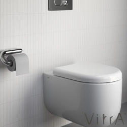 Vitra - Vitra Liquid Klozet Kapağı, Kolay Sökülebilir (Yavaş Kapanır)