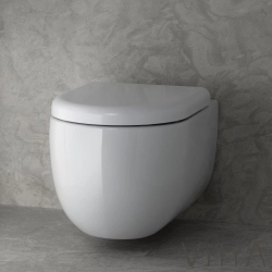 Vitra - Vitra Liquid Klozet Kapağı, Kolay Sökülebilir (Yavaş Kapanır)