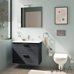 Vitra - Vitra S20 Klozet Kapağı, Yavaş Kapanır (Plastik Menteşeli)