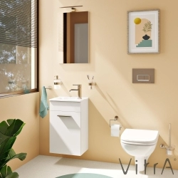 Vitra - Vitra S20 Klozet Kapağı, Yavaş Kapanır (Plastik Menteşeli)