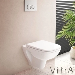 Vitra - Vitra S20 Klozet Kapağı, Yavaş Kapanır, Kolay Sökülebilir