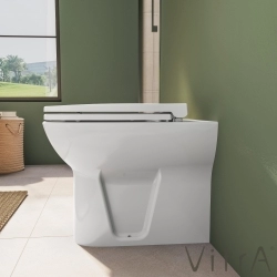 Vitra - Vitra S20 Klozet Kapağı, Yavaş Kapanır, Kolay Sökülebilir