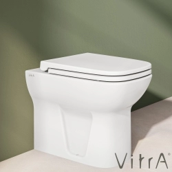 Vitra - Vitra S20 Klozet Kapağı, Yavaş Kapanır, Kolay Sökülebilir