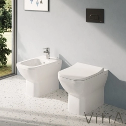 Vitra - Vitra Shift Klozet Kapağı, Slim, Yavaş Kapanır