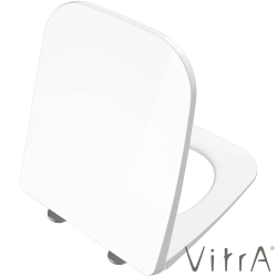 Vitra - Vitra Metropole Square Süper Slim Yavaş Kapanır Klozet Kapağı, Kolay Sökülebilir