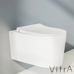 Vitra - Vitra Nest QuantumFlush Slim Klozet Kapağı, Yavaş Kapanır
