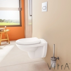 Vitra - Vitra Opal Nuvoplast Klozet Kapağı (Metal Menteşeli)
