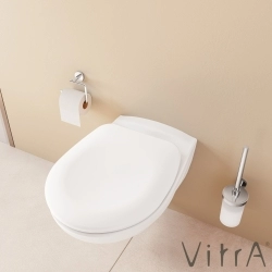 Vitra - Vitra Opal Nuvoplast Klozet Kapağı (Metal Menteşeli)