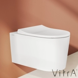 Vitra - Vitra Nest QuantumFlush Klozet Kapağı, Yavaş Kapanır
