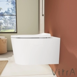 Vitra - Vitra Nest QuantumFlush Klozet Kapağı, Yavaş Kapanır
