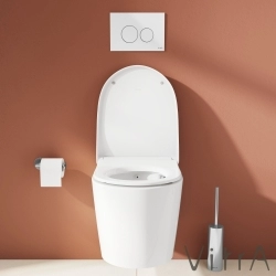 Vitra - Vitra Nest QuantumFlush Klozet Kapağı, Yavaş Kapanır