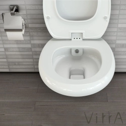 Vitra - Vitra İstanbul Rim-ex Kanalsız Asma Klozet, Beyaz