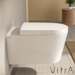 Vitra - Vitra Nest Rim-Ex Kanalsız Asma Klozet