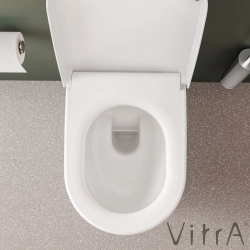 Vitra - Vitra Nest Rim-Ex Kanalsız Asma Klozet