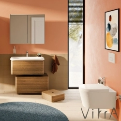 Vitra - Vitra Nest Rim-Ex Kanalsız Asma Klozet