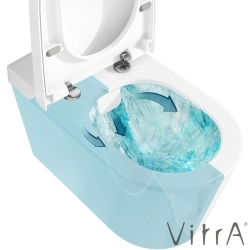 Vitra - Vitra Nest Rim-Ex Kanalsız Asma Klozet