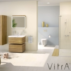 Vitra - Vitra Nest Rim-Ex Kanalsız Asma Klozet