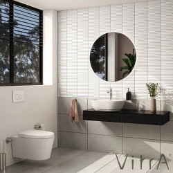 Vitra - Vitra Nest Rim-Ex Kanalsız Asma Klozet