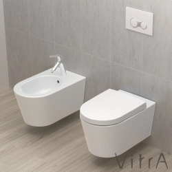 Vitra - Vitra Nest Rim-Ex Kanalsız Asma Klozet