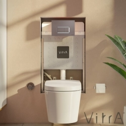 Vitra - Vitra Nest Rim-Ex Kanalsız Asma Klozet