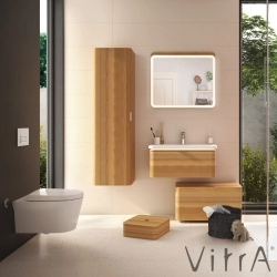 Vitra - Vitra Nest Rim-Ex Kanalsız Asma Klozet, Entegre Ara Musluklu