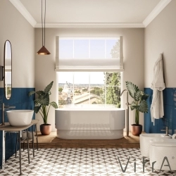 Vitra - Vitra İstanbul 190x90 Oval Küvet Sifon + Ayak