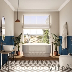 Vitra - Vitra İstanbul 190x90 Oval Küvet Sifon + Ayak