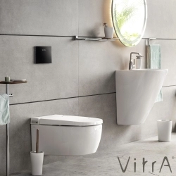 Vitra - Vitra Metropole V-Care Akıllı Rim-ex Asma Klozet, Basic, VitraClean, Yeni Seri
