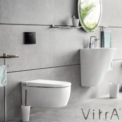 Vitra - Vitra Metropole V-Care Akıllı Rim-ex Asma Klozet, Basic, VitraClean, Yeni Seri