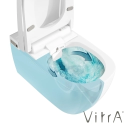 Vitra - Vitra Metropole V-Care Akıllı Rim-ex Asma Klozet, Basic, VitraClean, Yeni Seri