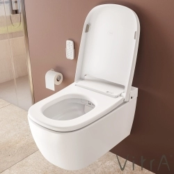 Vitra - Vitra Metropole V-Care Akıllı Rim-ex Asma Klozet, Comfort, VitraClean, Yeni Seri