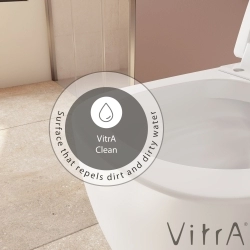 Vitra - Vitra Metropole V-Care Akıllı Rim-ex Asma Klozet, Comfort, VitraClean, Yeni Seri