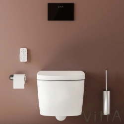 Vitra - Vitra Metropole V-Care Akıllı Rim-ex Asma Klozet, Comfort, VitraClean, Yeni Seri