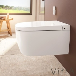Vitra - Vitra Metropole V-Care Akıllı Rim-ex Asma Klozet, Comfort, VitraClean, Yeni Seri