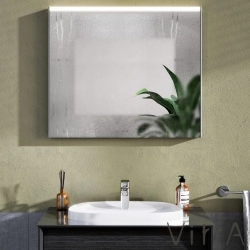 Vitra - Vitra Frame Tezgah Üstü Batarya Banklı TV Lavabo, 58 cm, Beyaz