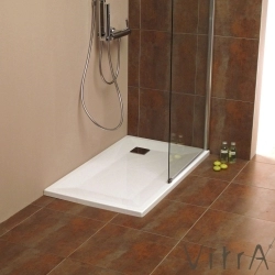 Vitra - Vitra T70 120x70 Sıfır Zemin Duş Teknesi