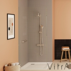 Vitra - Vitra T90 120x90 Sıfır Zemin Duş Teknesi