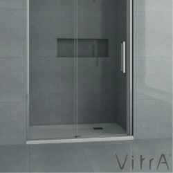 Vitra - Vitra T90 120x90 Sıfır Zemin Duş Teknesi