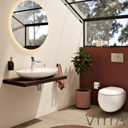 Vitra - Vitra Memoria Rim-Ex Kanalsız Asma Klozet, Mat Beyaz