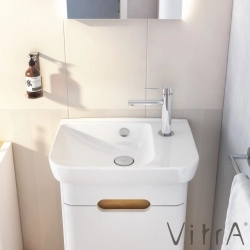 Vitra - Vitra Sento Lavabo, Sağdan Armatür Delikli, 50 cm