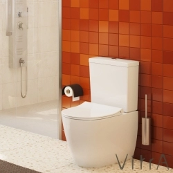 Vitra - Vitra Sento Rim-ex Kanalsız Duvara Tam Dayalı Klozet