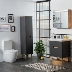 Vitra - Vitra Sento Rim-ex Kanalsız Duvara Tam Dayalı Klozet