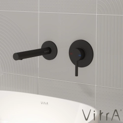 Vitra - Vitra Outline Asimetrik Çanak Lavabo, 56 cm, Beyaz