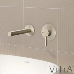 Vitra - Vitra Outline Asimetrik Çanak Lavabo, 56 cm, Beyaz
