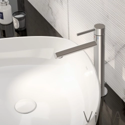 Vitra - Vitra Outline Asimetrik Çanak Lavabo, 56 cm, Beyaz