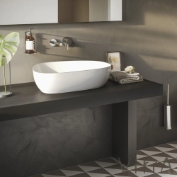 Vitra - Vitra Outline Asimetrik Çanak Lavabo, 56 cm, Beyaz