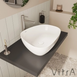 Vitra - Vitra Outline Asimetrik Çanak Lavabo, 56 cm, Beyaz
